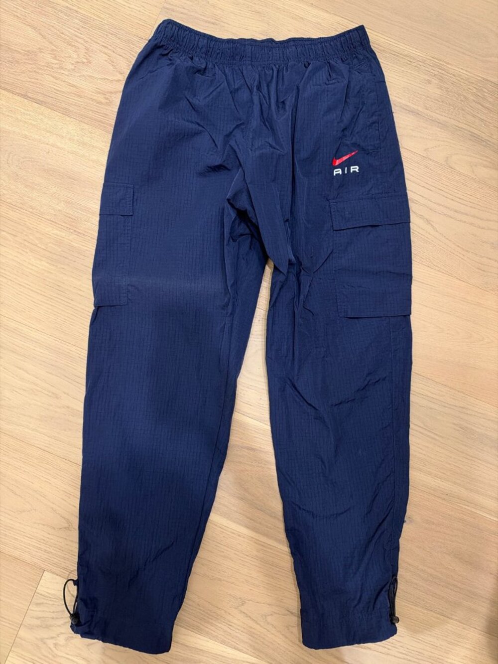 Nike Air Woven Cargo Pants, Men's L, Navy